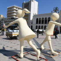 Στολισμός της Πάτρας εν όψει Πρωτομαγιάς ΦΩΤΟ