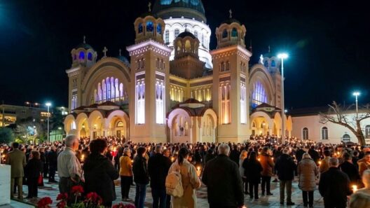 Πάτρα: Η Αναστάσιμη Θεία Λειτουργία στον Πολιούχο Άγιο Ανδρέα ΒΙΝΤΕΟ
