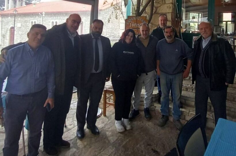 Συνάντηση γνωριμίας και συζήτηση κατοίκων της Κλειτορίας με Τσιρώνη και ΝΙΚΗ Αχαΐας