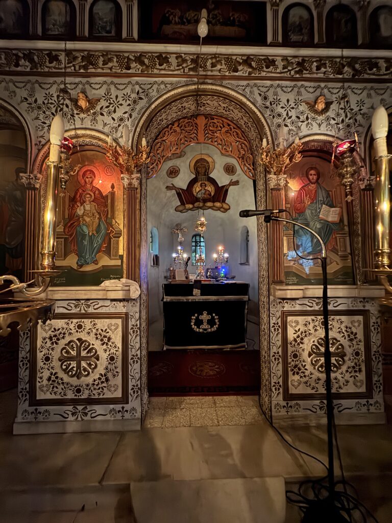 Η Σταύρωση του Κυρίου στον ναό των Αγίων Πάντων Ροδινής ΦΩΤΟ