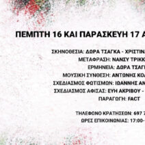 Η παράσταση «Το όνομά μου είναι Rachel Corrie» στο θέατρο act ΦΩΤΟ