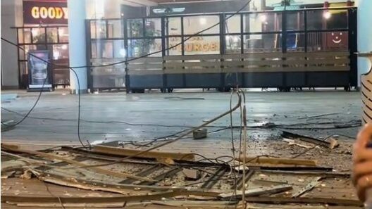 Πάτρα: Κατέρρευσε τμήμα οροφής στη Βέσο Μάρε ΦΩΤΟ