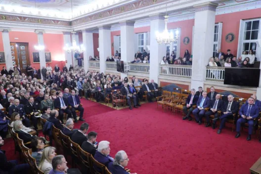 Η επετειακή εκδήλωση για τα 200 έτη από την ηρωική Έξοδο του Μεσολογγίου, στο Πανεπιστήμιο Αθηνών ΒΙΝΤΕΟ-ΦΩΤΟ