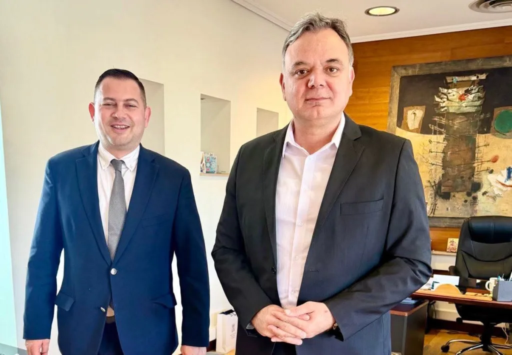 Αχαΐα: Ψηφιακός μετασχηματισμός στον Πολιτισμό - Συνάντηση Βασιλόπουλου με Διδασκάλου