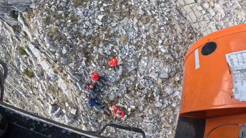 Αγρίνιο: ΒΙΝΤΕΟ η στιγμή της διάσωσης του 56χρονου ορειβάτη