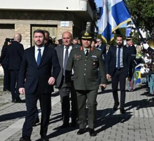 Ανδρουλάκης από το Μεσολόγγι: «Η ιερή παρακαταθήκη φωτίζει το μέλλον μας»