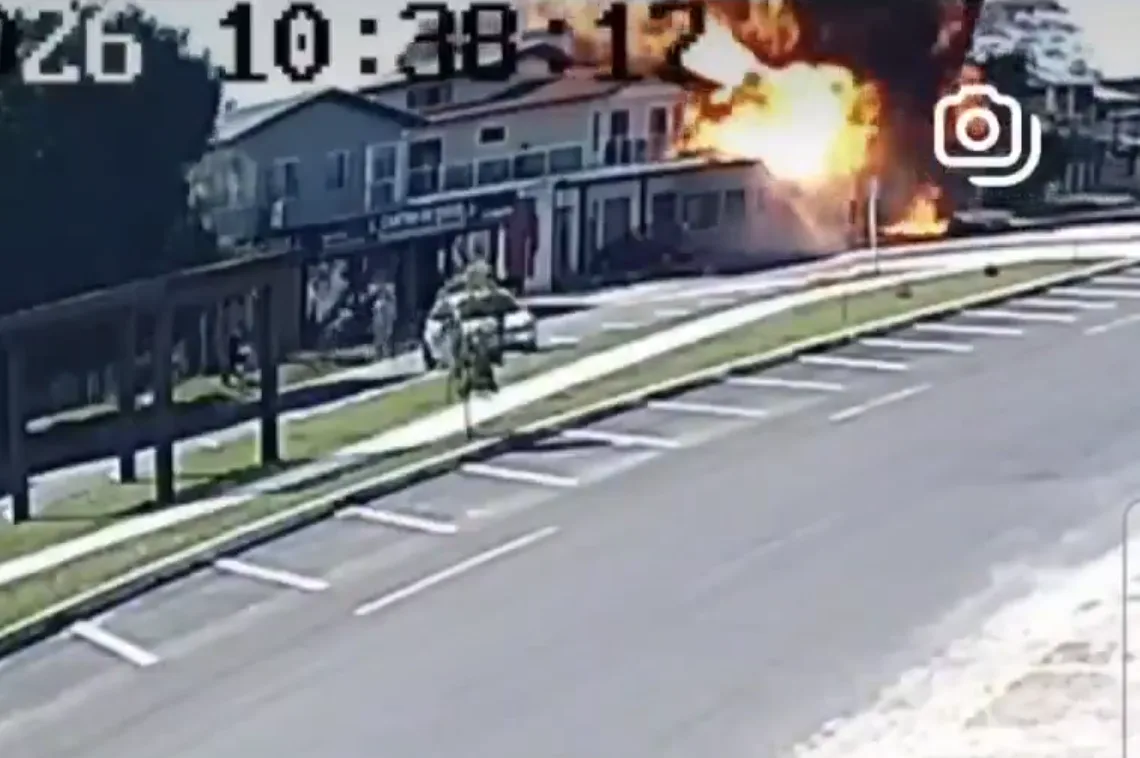 Βραζιλία: Νεκροί από συντριβή αεροσκάφους σε εστιατόριο ΒΙΝΤΕΟ