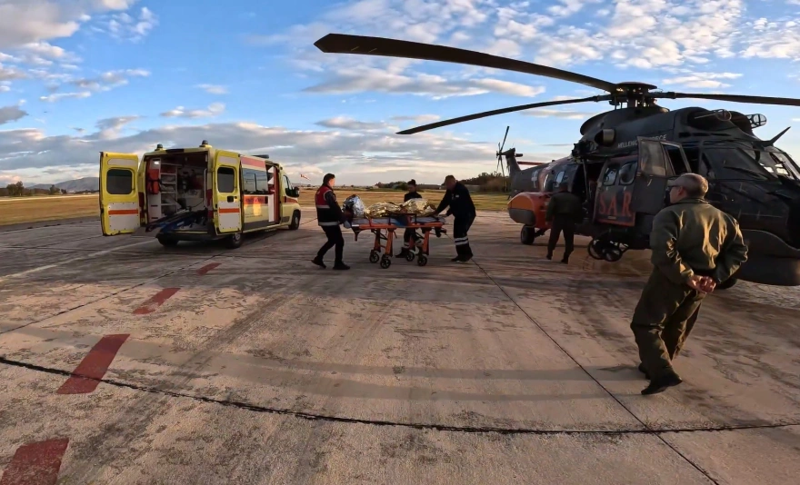 Αγρίνιο: ΒΙΝΤΕΟ η στιγμή της διάσωσης του 56χρονου ορειβάτη