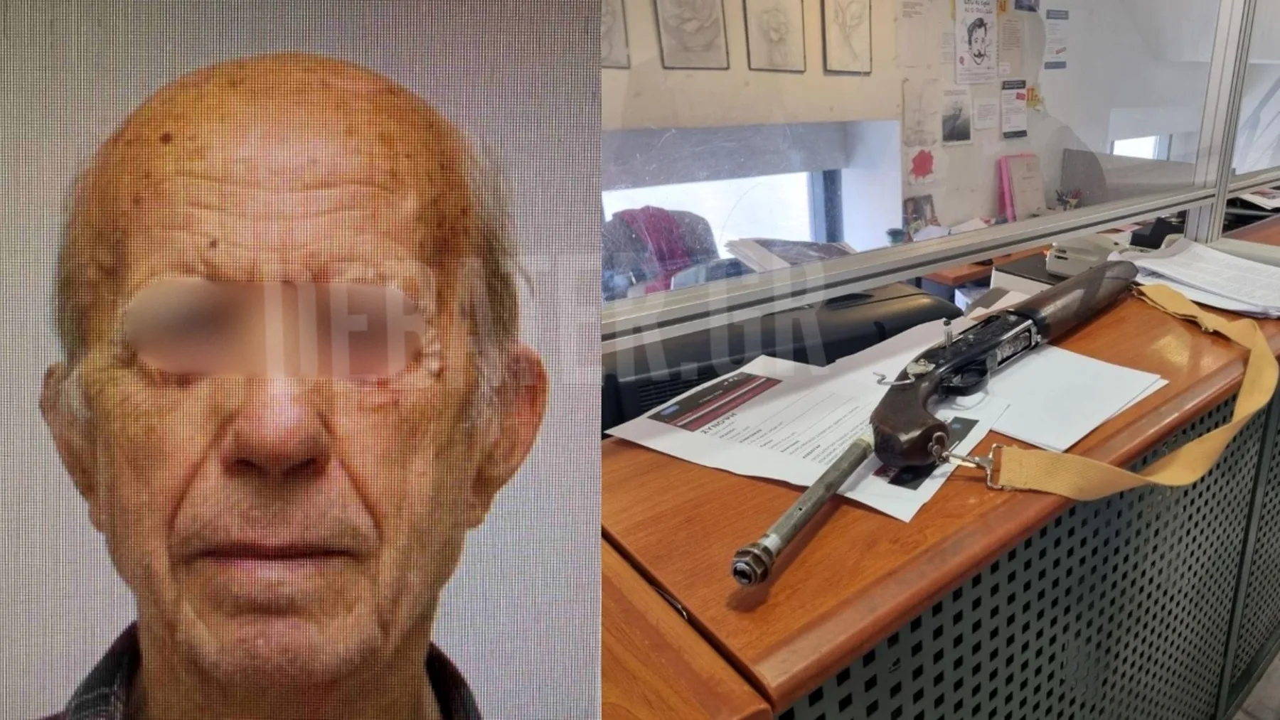«Θα πήγαινα στο Στρασβούργο να τουφεκίσω στο Ευρωπαϊκό Δικαστήριο» – Η απολογία του 89χρονου «πιστολέρο» ΦΩΤΟ