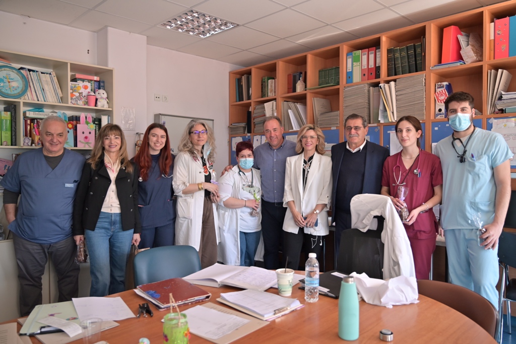 Πάτρα: Ιδρύματα της πόλης επισκέφθηκαν Πελετίδης και Σαμούρη ΦΩΤΟ