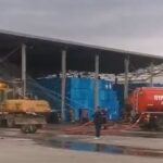 Λιβαδειά: Φωτιά σε εργοστάσιο βάμβακος ΒΙΝΤΕΟ