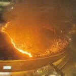 ΒΙΝΤΕΟ από την πυρκαγιά στο Ποδηλατοδρόμιο στο Ολυμπιακό Πάρκο του Ρίο ντε Τζανέιρο