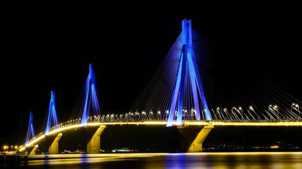 Ρίο-Αντίρριο: Η «Γέφυρα ΑΕ» τιμά την Εξοδο του Μεσολογγίου - Φωταγώγηση επί τριήμερο ΦΩΤΟ