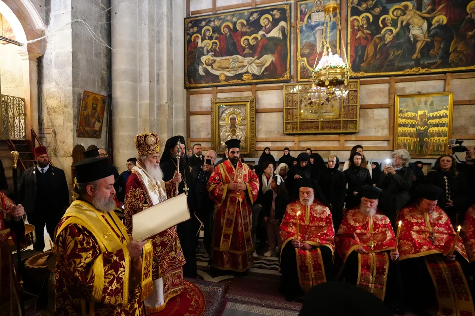 Η Τελετή του Νιπτήρος επιστρέφει στον Παναγιο Τάφο στα Ιεροσόλυμα