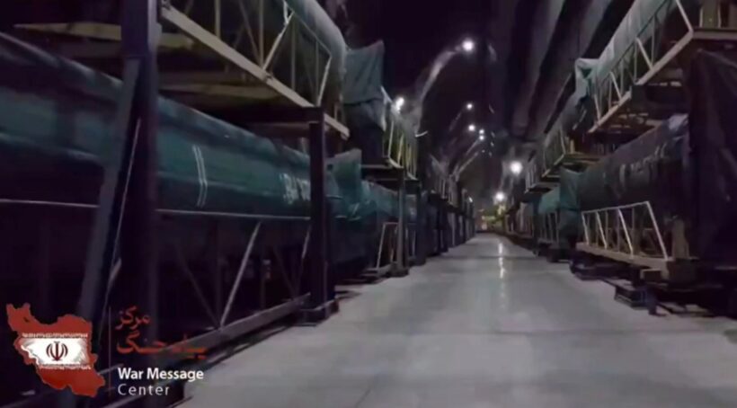 ΒΙΝΤΕΟ από υπόγειες πυραυλικές εγκαταστάσεις δημοσίευσε το Ιράν