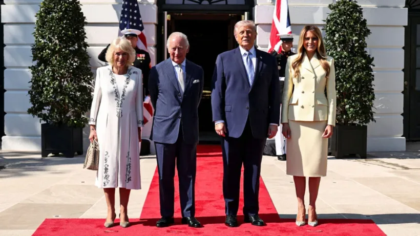 Λευκός Οίκος: Τραμπ και Μελάνια υποδέχτηκαν Κάρολο και Καμίλα ΒΙΝΤΕΟ-ΦΩΤΟ