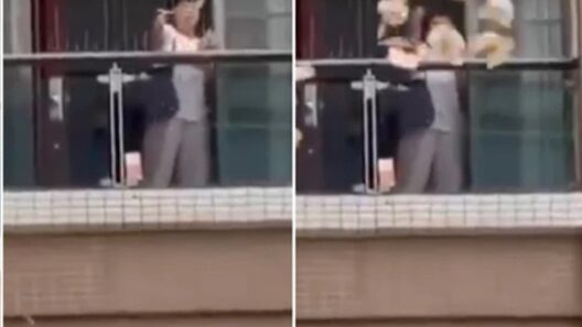 Πέταξε από το μπαλκόνι 160.000 δολάρια γιατί τσακώθηκε με τον άνδρα της! ΒΙΝΤΕΟ