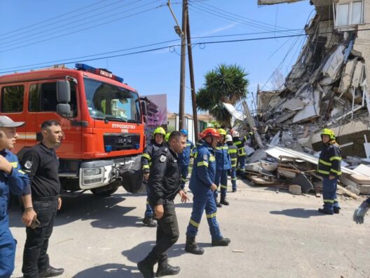 Κύπρος: Τουλάχιστον τρεις τραυματίες μετά από κατάρρευση πολυκατοικίας