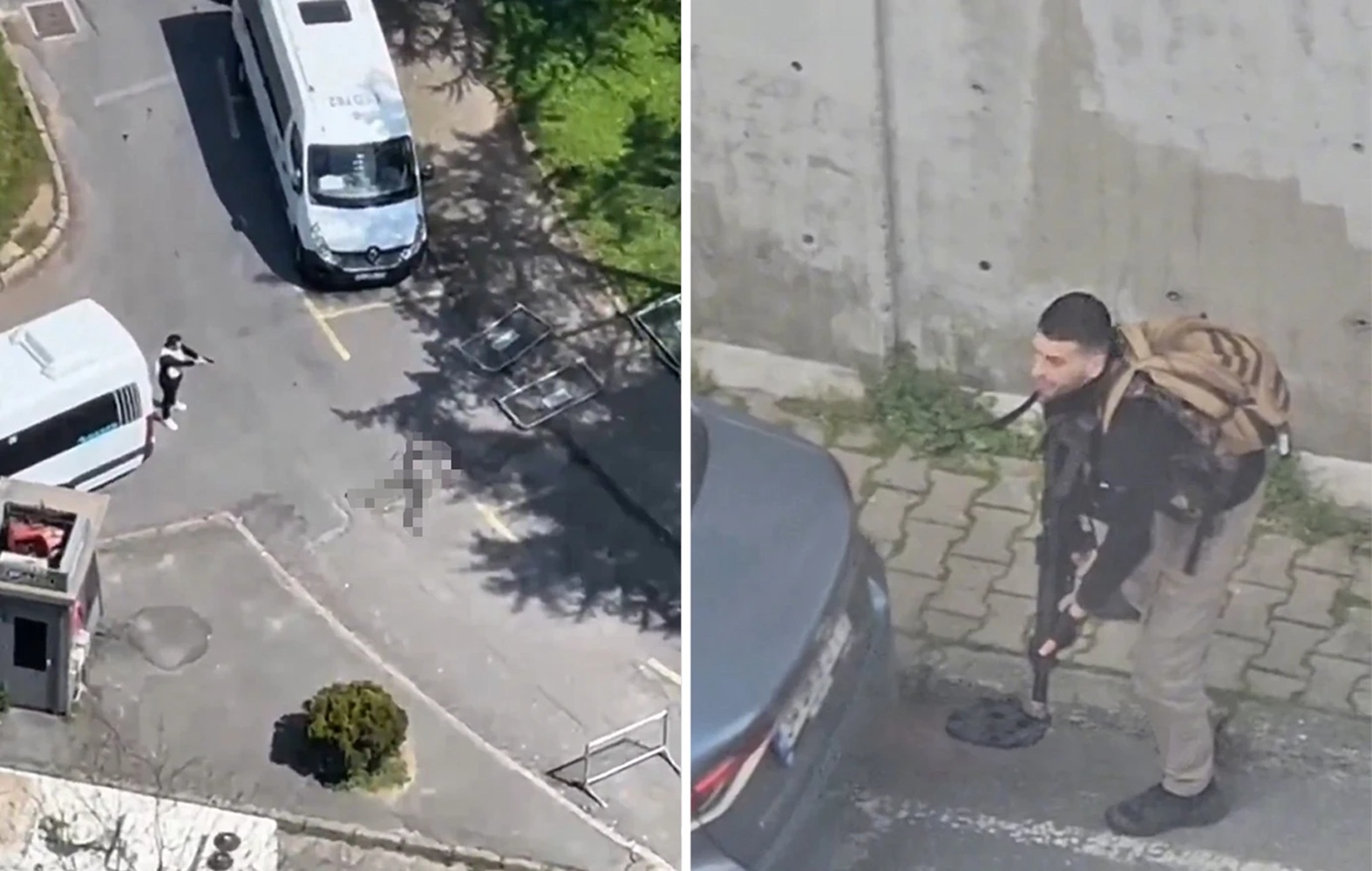 Κωνσταντινούπολη: ΒΙΝΤΕΟ από τη στιγμή που πυροβολούν τους τρομοκράτες