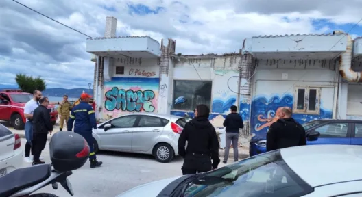 Κόρινθος: Θανάσιμη κατάρρευση τμήματος κτιρίου - Νεκρή γυναίκα, τραυματίστηκαν τα παιδιά της 26 Κόρινθος: Θανάσιμη κατάρρευση τμήματος κτιρίου - Νεκρή γυναίκα, τραυματίστηκαν τα παιδιά της