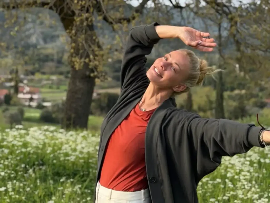 Στο χωριό της στην Αιτωλοακαρνανία Πάσχα για τη Ζέτα Μακρυπούλια ΦΩΤΟ