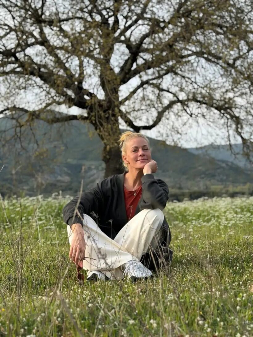 Στο χωριό της στην Αιτωλοακαρνανία Πάσχα για τη Ζέτα Μακρυπούλια ΦΩΤΟ