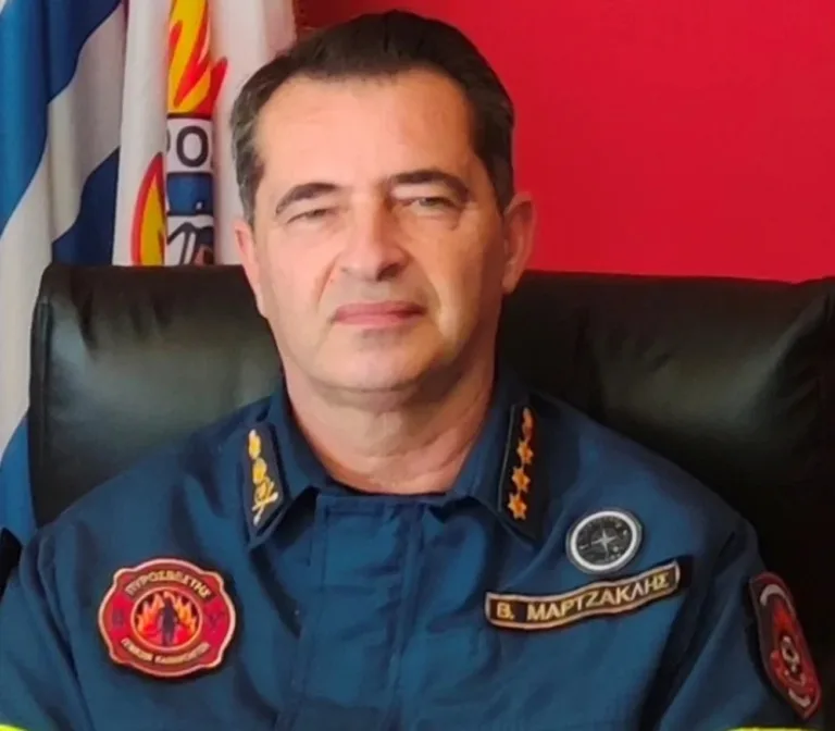 Αχαΐα: Ο Βασίλης Μαρτζάκλης στην Επιτροπή Πλημμυρικού Κινδύνου του Υπ. Πολιτικής Προστασίας