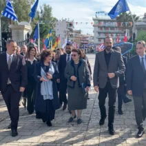 Μενδώνη από Μεσολόγγι: Παραδίδουμε τον αποκατεστημένο Κήπο των Ηρώων ΦΩΤΟ