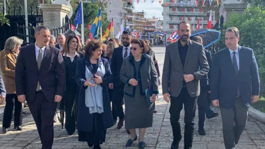 Μενδώνη από Μεσολόγγι: Παραδίδουμε τον αποκατεστημένο Κήπο των Ηρώων ΦΩΤΟ