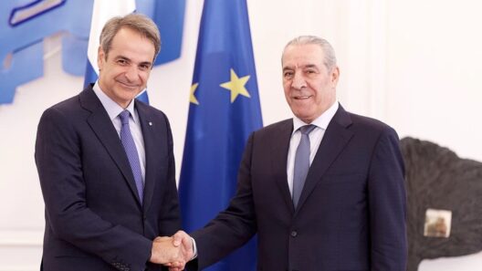 Συνάντηση Μητσοτάκη με τον αντιπρόεδρο της Παλαιστίνης και τα Στενά του Ορμούζ