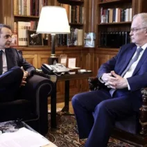 Στον Πρόεδρο της Δημοκροτίας τη Δευτέρα ο Κυριάκος Μητσοτάκης