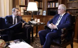 Στον Πρόεδρο της Δημοκροτίας τη Δευτέρα ο Κυριάκος Μητσοτάκης