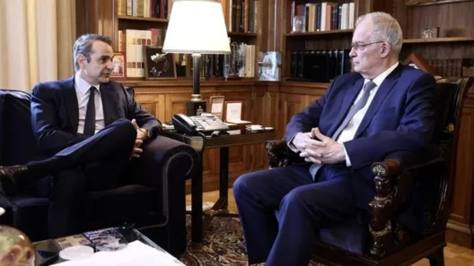 Στον Πρόεδρο της Δημοκροτίας τη Δευτέρα ο Κυριάκος Μητσοτάκης