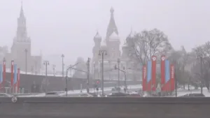 Ρωσία: «Ανοιξιάτικη» χιονοθύελλα πλήττει τη Μόσχα ΒΙΝΤΕΟ ΦΩΤΟ