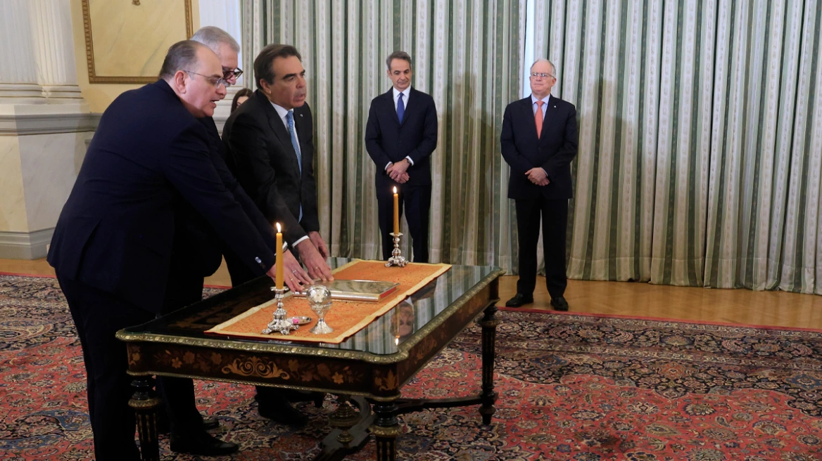 Ορκίστηκαν τα νέα μέλη της Κυβέρνησης ΒΙΝΤΕΟ-ΦΩΤΟ