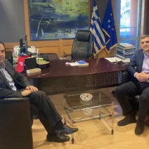 Αχαΐα: Συνάντηση Τσώκου με Παπαστεργίου - «Η τεχνολογία στην καθημερινότητα»