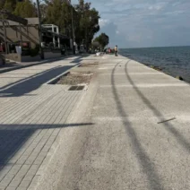 Ρίο-Αγιος Βασίλειος: Στο 80% οι εργασίες αποκατάστασης της παραλιακής ζώνης ΦΩΤΟ