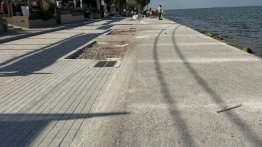 Ρίο-Αγιος Βασίλειος: Στο 80% οι εργασίες αποκατάστασης της παραλιακής ζώνης ΦΩΤΟ