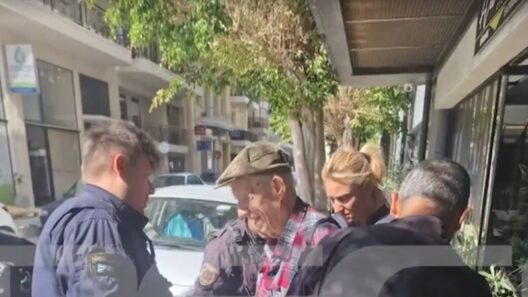 Η στιγμή της σύλληψης του 89χρονου πιστολέρο σε ξενοδοχείο, στην Πάτρα