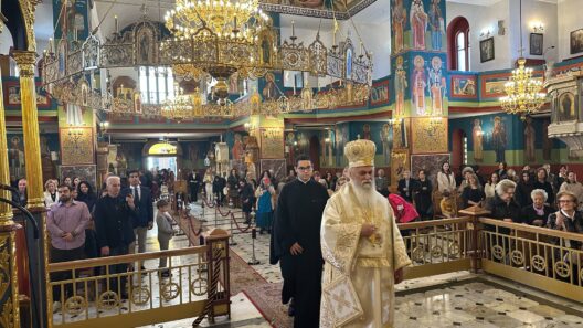 Εσπερινός της Αγάπης του Πάσχα στην Φανερωμένη Αιγίου, χοροστατούντος του Μητροπολίτη Ιερωνύμου