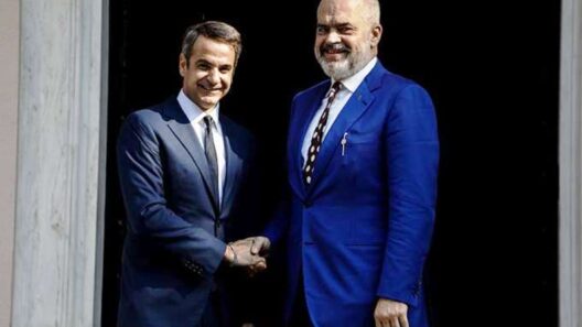 Ο Εντι Ράμα στο Μαξίμου σήμερα, συνάντηση με Μητσοτάκη