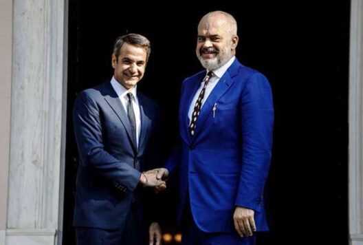 Ο Εντι Ράμα στο Μαξίμου σήμερα, συνάντηση με Μητσοτάκη