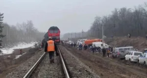 Εκτροχιασμός τρένου στη Ρωσία, τουλάχιστον 22 τραυματίες ΒΙΝΤΕΟ