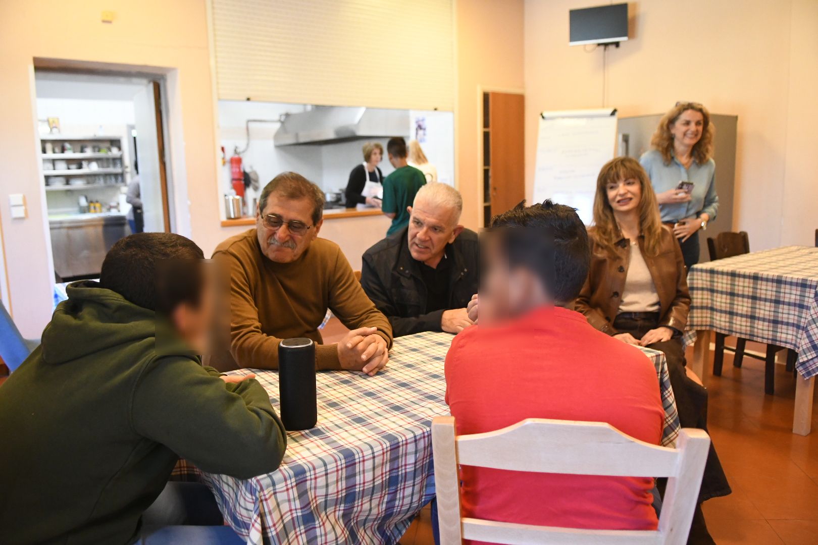 Πάτρα: Στο Σκαγιοπούλειο Κέντρο Παιδικής Μέριμνας Πελετίδης και Σαμούρη ΦΩΤΟ