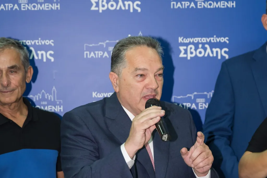 Πάτρα: Με Κ. Σβόλη υποψήφιο δήμαρχο ο Π. Ψωμάς στις επόμενες Δημοτικές Εκλογές - Η συμφωνία και το παρασκήνιο