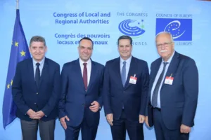 Καλάβρυτα: Στη συνεδρίαση της ΚΕΔΕ, στο Στρασβούργο, ο δήμαρχος Θ. Παπαδόπουλος