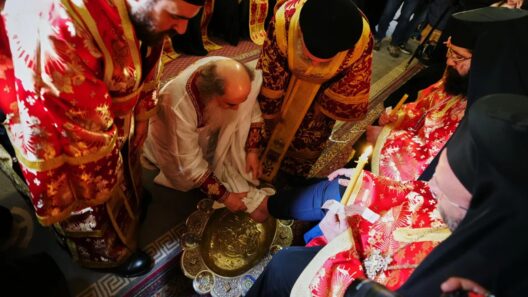 Η Τελετή του Νιπτήρος επιστρέφει στον Παναγιο Τάφο στα Ιεροσόλυμα
