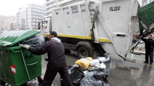 Θεσσαλονίκη: 46χρονος γλίτωσε την τελευταία στιγμή σε απορριμματοφόρο – Τον έσωσε η πρέσα που σταμάτησε