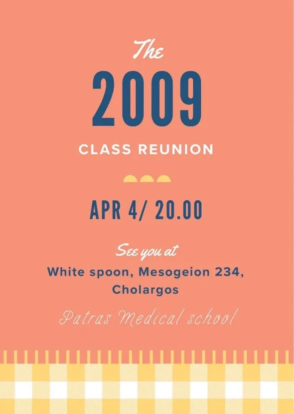 Reunion αποφοίτων της Ιατρικής Πατρών