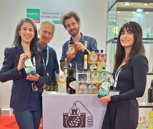 Η ποτοποιία ΤΕΝΤΟΥΡΑ ΚΑΣΤΡΟ – ΧΑΧΑΛΗΣ στην FOOD EXPO - ΟΕΝΟΤELIA 2026 με νέο προϊόν ΦΩΤΟ